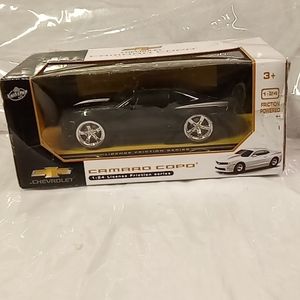 Lollipop Toys Chevy Camaro COPO 1:24 Friction Power Series Black NIB